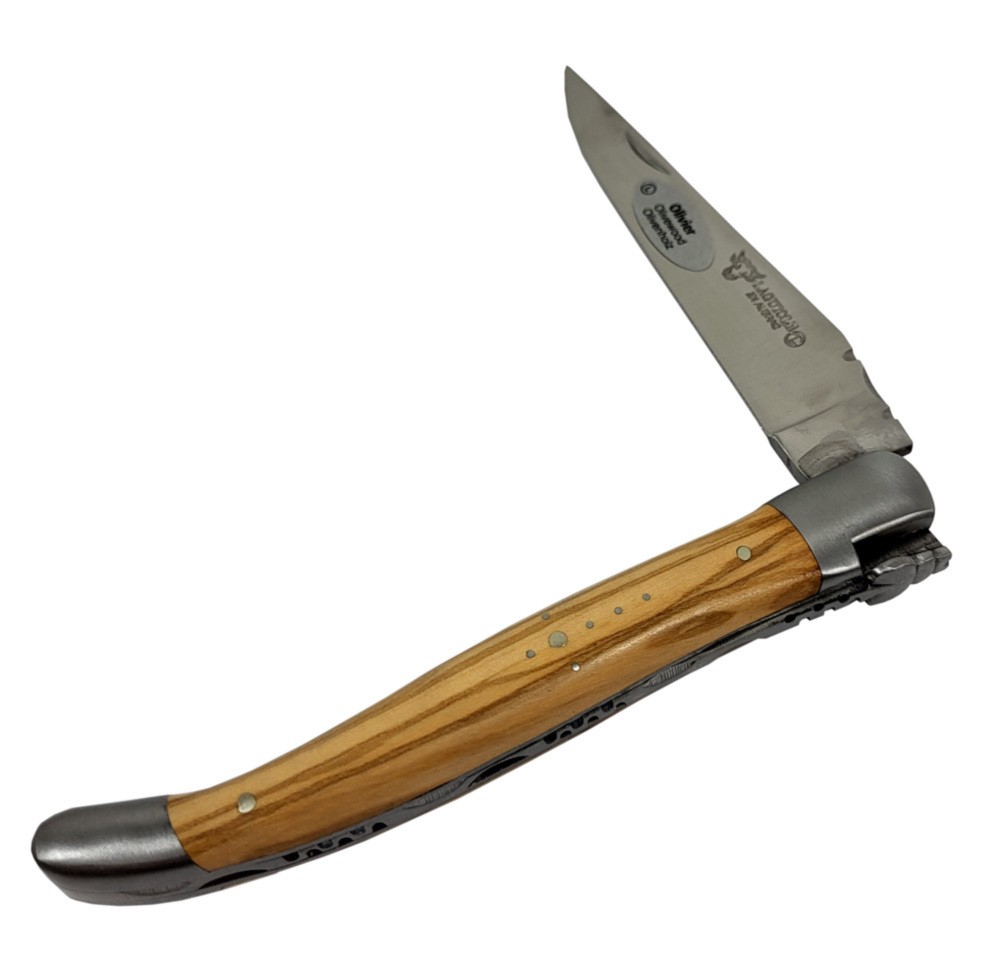 Laguiole en Aubrac Taschenmesser Olivenholz (Olivier) 12 cm