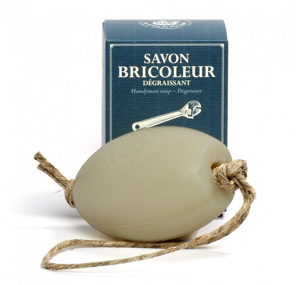 Savon Bricoleur (Handwerkerseife) 270g - auch für Nostalgie Seifenhalter