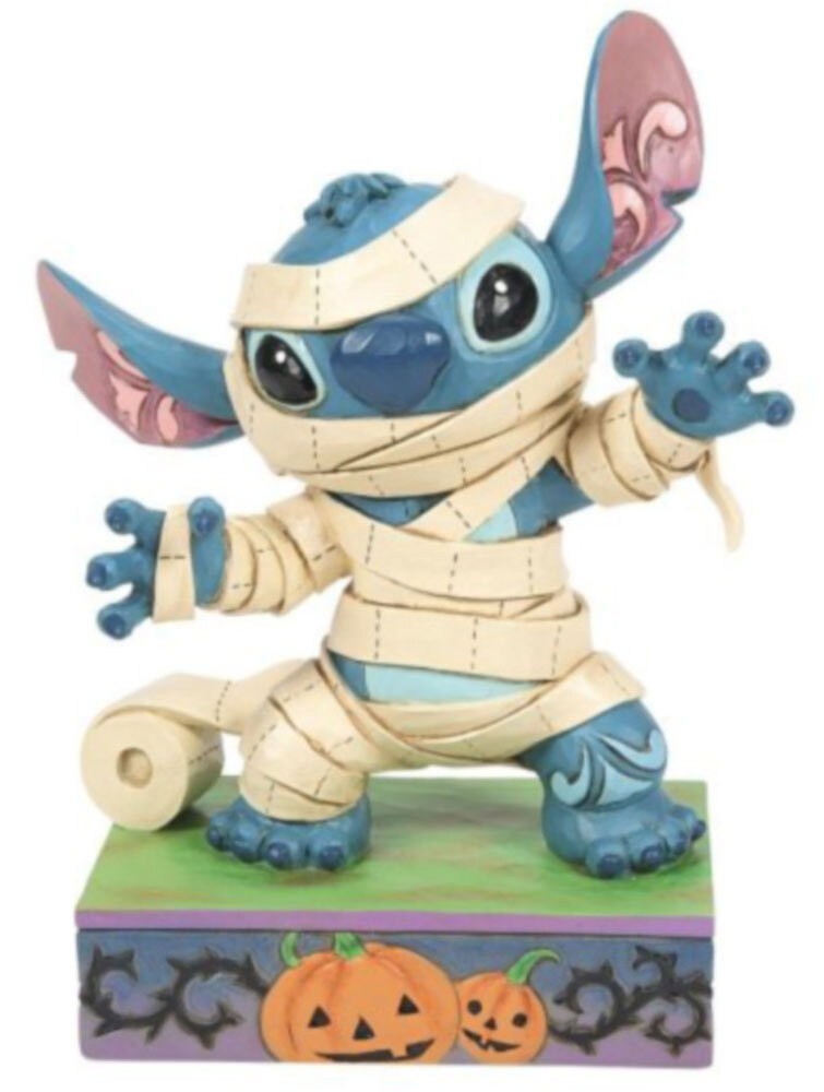 DISNEY Showcase Mummy Stitch Figur All Rolled Up Mumie Lilo & Stitch  16cm