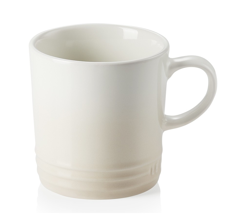 Le Creuset Tasse Becher Steinzeug Meringue 350ml