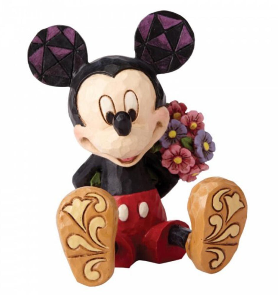 DISNEY Showcase Figur Mickey mit Blumen Mickey Mouse with flowers 7cm