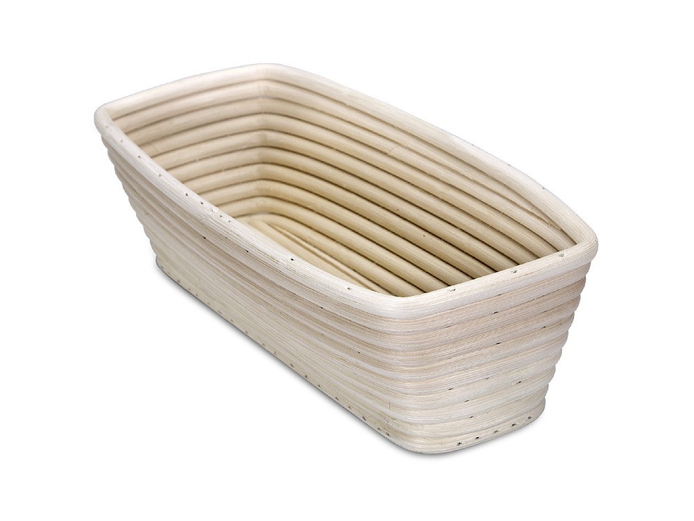 Städter Gärkorb Brotkorb Rattan Rechteckig 26,5 x 14 cm