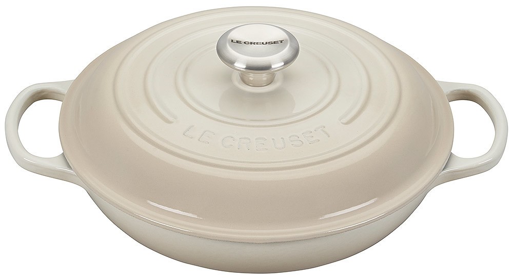 Le Creuset Gourmet-Profitopf Signature Gusseisen Meringue 30cm